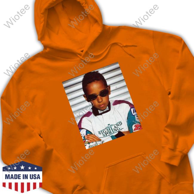 Lewis Hamilton As A Young Kid Shirt