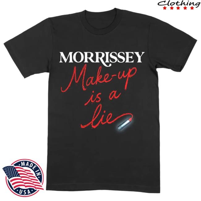 Concert Must-Have Morrissey Lipstick Graphic Tee Design