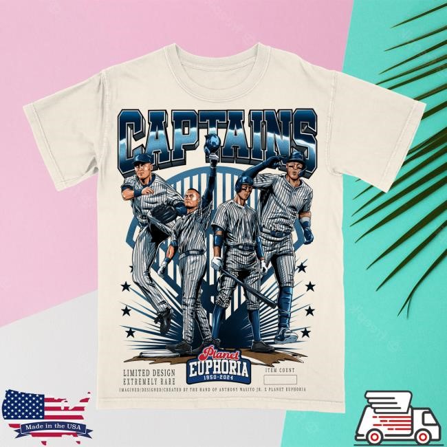 Planet Euphoria Merch Captains Judge + Jeter S/S Tee #/500 – Euphoria Shop