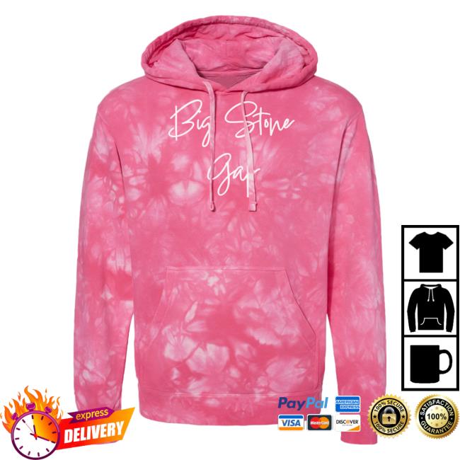 Official Hometown Apparel Clothing Merch Big Stone Gap Virginia Freestyle Tie-Dye Hoodies S - 5XL Tie Dye Pink / White