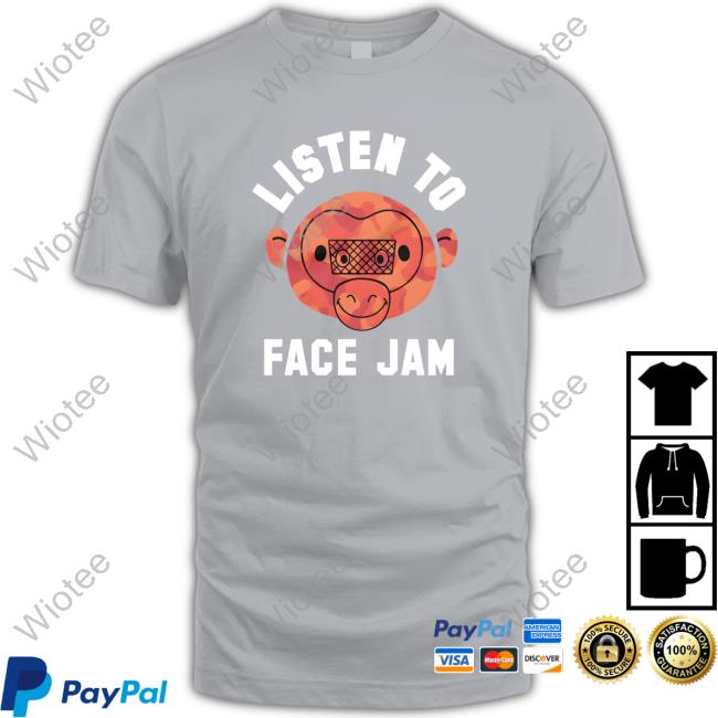 Official Face Jam Sauce Monkey Ketchup Camo Tee Shirt