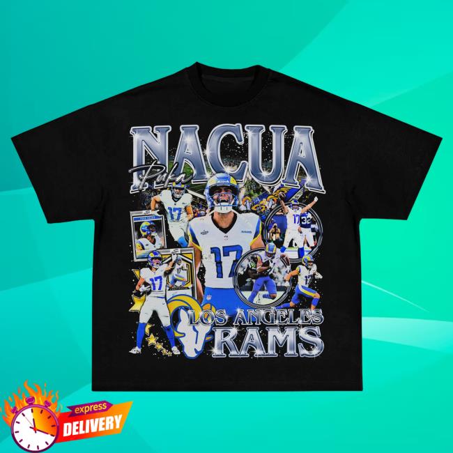 Official Game Changer Puka Nacua Los Angeles Rams Tshirt Black GameChanger