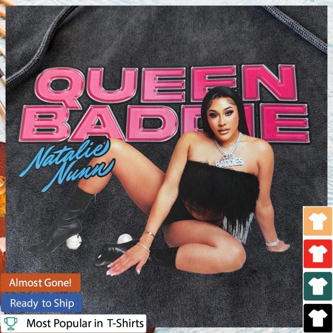 Queen Baddie Tour Vintage Raglan Hoodie By Natalie Nunn