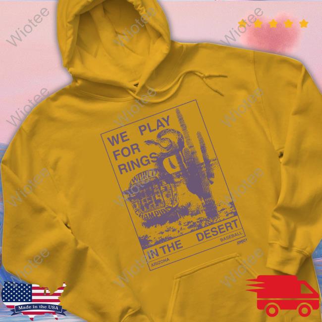 Jomboy Media Merch We Playing For Rings In The Desert Tee Official Playing For Rings In The Desert Crewneck Sweatshirt