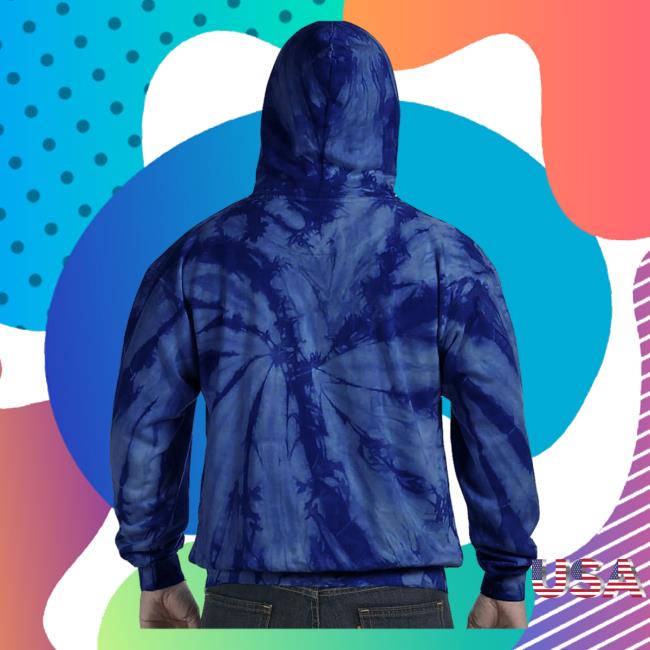 Official Why So Serious? Tie Dye Pullover Hoodie Navy Why So Serious? Tie Dye Crewneck Navy