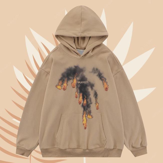 Official Lemandik Apricot Crew neck Falling Fireball
