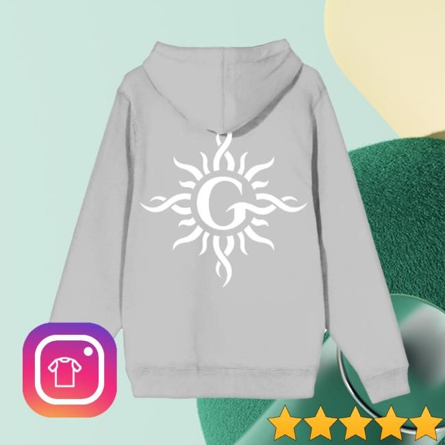 Godsmack Grey Lunar Phases Hoodie Godsmack Merch
