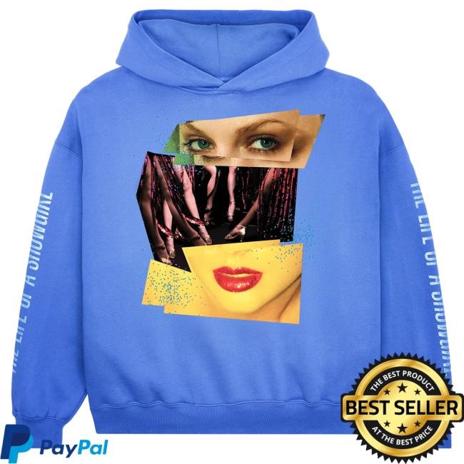 Official Taylor Swift Merch Store Shop The Life of a Showgirl Violet Blue Pullover Hoodie TaylorSwift Official Taylor Swift Merch Store Shop The Life of a Showgirl Violet Blue Hood TaylorSwift