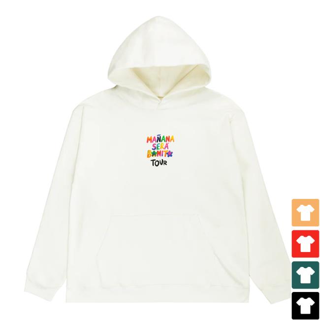 Official Karol G Merch Store Karol G Msb Tour 2023 Rainbow Off-White Sweater