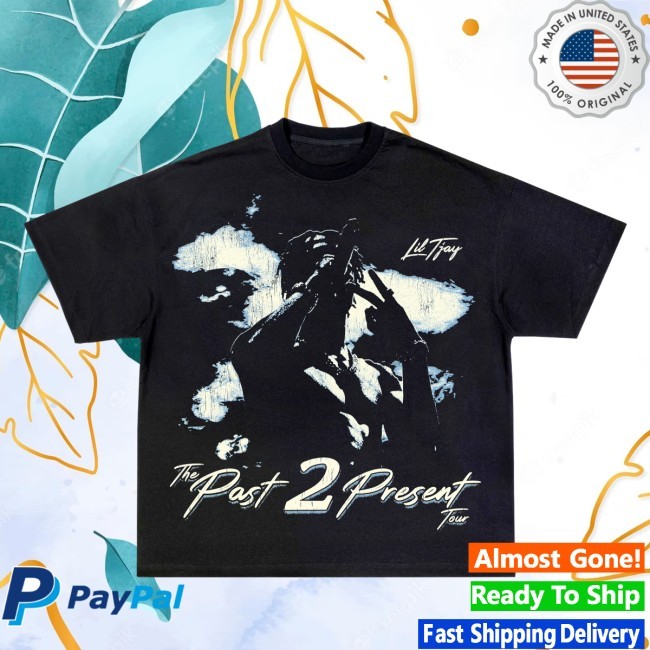 Past 2 Present- Black Tee Shirt Lil Tjay Merch