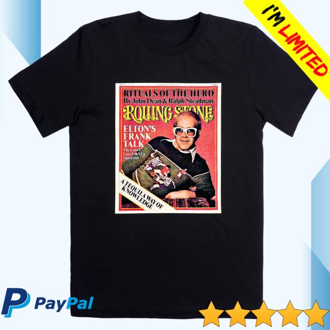 Official The Elton John Cover T Shirt