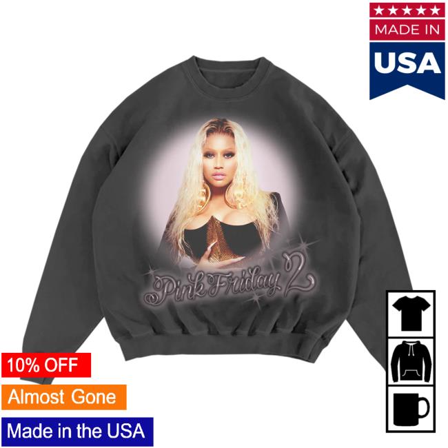 Nicki Minaj Merch Vintage Photo Crewneck
