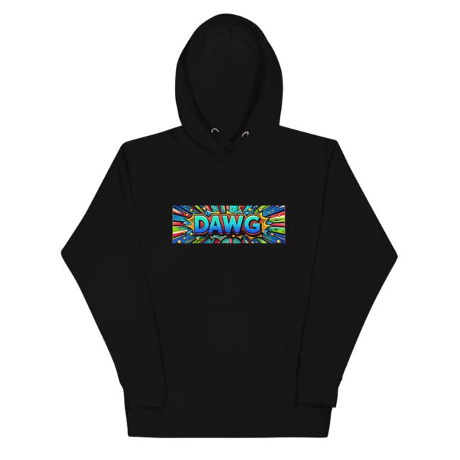 $Dawg Swag Merch $Dawg Black Logo Long Sleeve Shirt