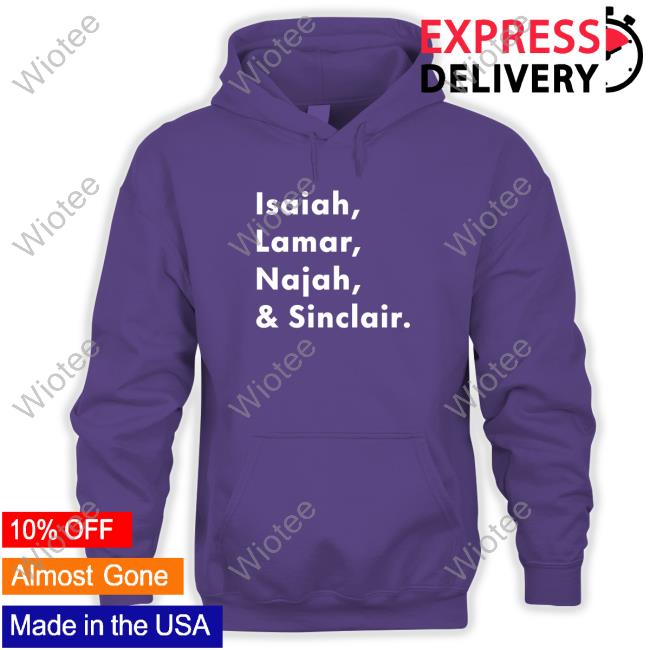 Isaiah Lamar Najah And Sinclair Shirt Bitcoinzay Isaiah Lamar Najah And Sinclair Shirt