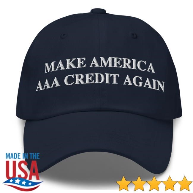 Litquidity Make America AAA Credit Again Dad Cap - Red | Navy Litquidity Official Merch Store Litquidity Make America AAA Credit Again Dad Hat - Red | Navy Litquidity Official Merch Store