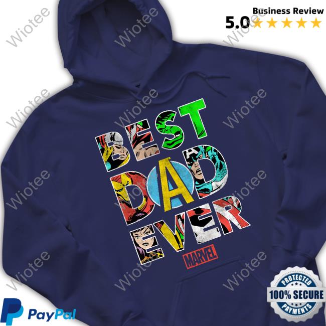 Official Marvel Best Dad Ever T Shirts Coreyrforrester Marvel Best Dad Ever Sweatshirt