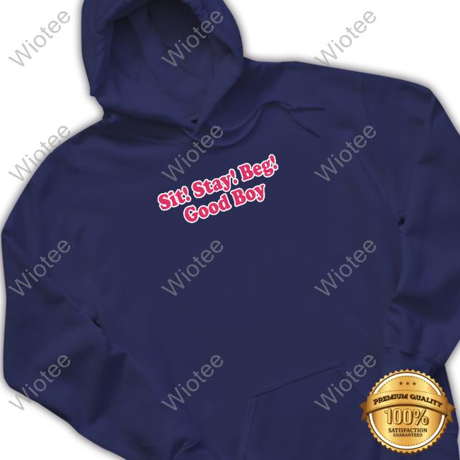 Sit Stay Beg Good Boy Shirts Official Sputnikvalntine Sit Stay Beg Good Boy T Shirt