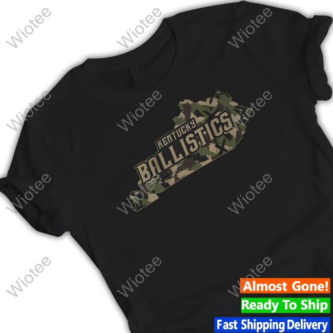 Kentucky Ballistics Merch Kentucky State Camo Hoodie