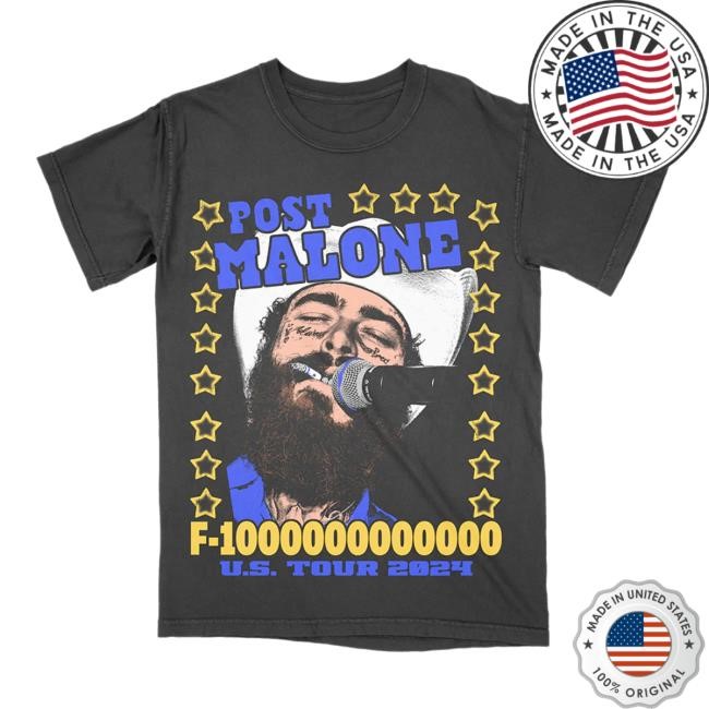 F-1 Trillion Tour Star S/s Shirt - Post Malone | Official Shop