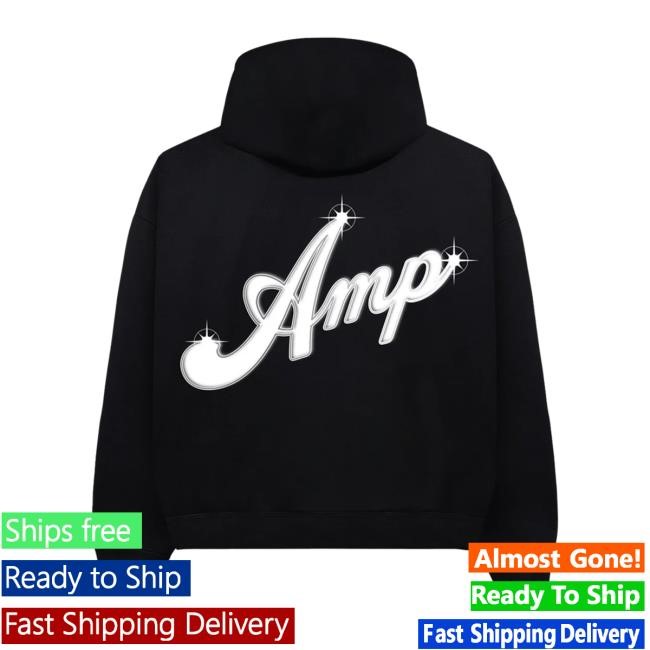 Official AMP Shop Merch RETRO Zip Up Hoodie – AMP Shop RETRO ZIp Hoodie – AMP Shop