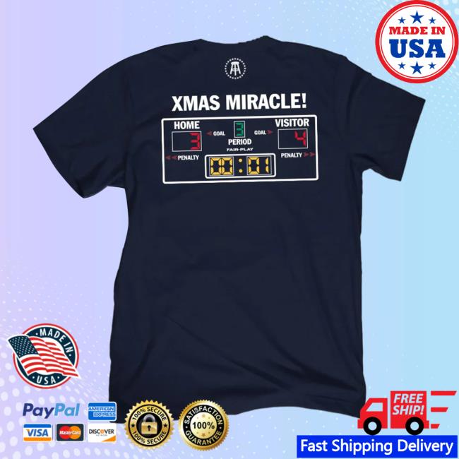 Official Mr Ice Xmas Miracle Tee Shirt Official Mr Ice Xmas Miracle Shirt
