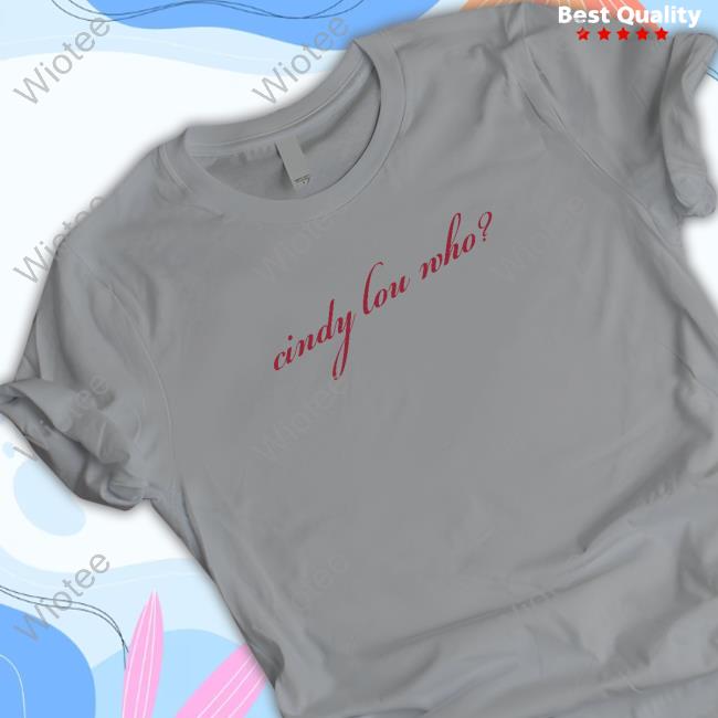 Carpenter Shop Merch Cindy Hot Shirt Sabrina Carpenter Cindy Hot Shirt