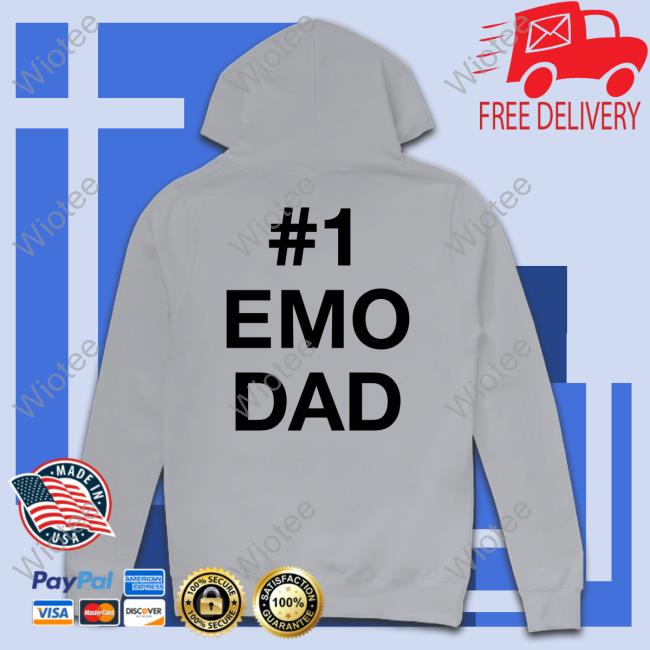 #1 Emo Dad T-Shirt Official #1 Emo Dad T Shirts
