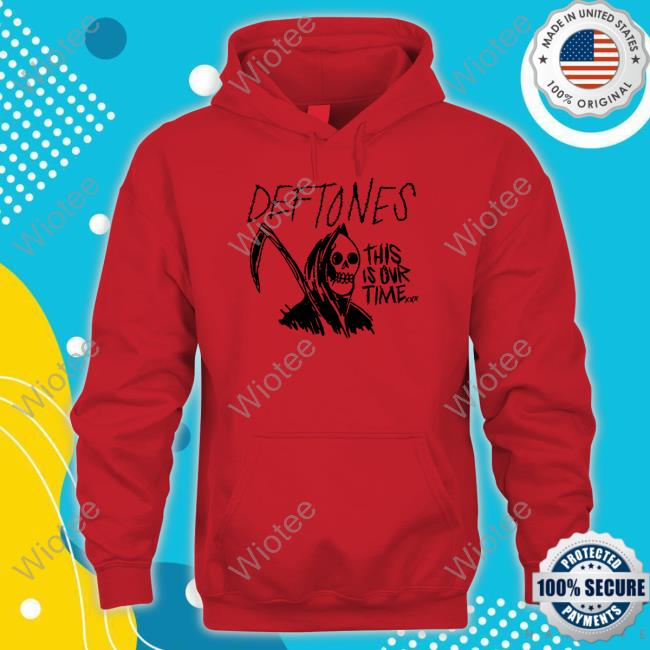 Official Red Reaper Deftones This Is Our Time Cap Red Reaper Deftones This Is Our Time Hoodie