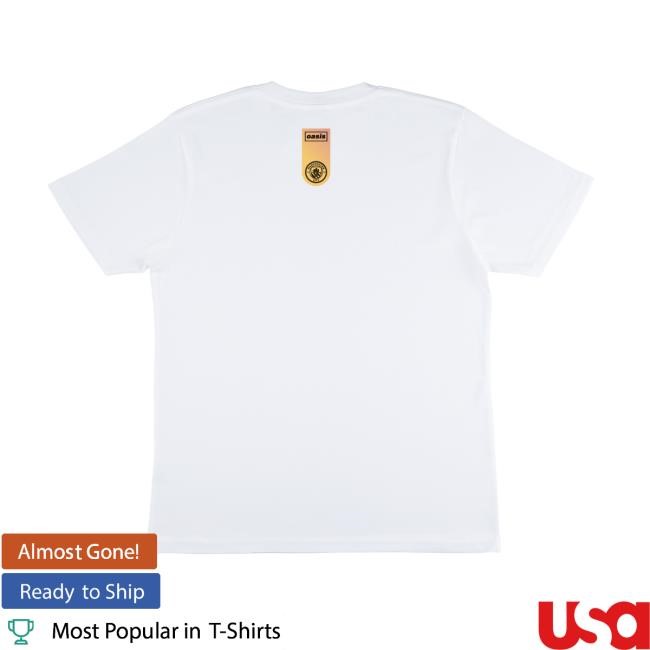 Oasis Man City Slide Away Shirt Oasis Merch