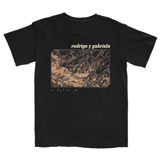 Official Rodrigo Y Gabriela Merch Rodgab Black Birds Shirt