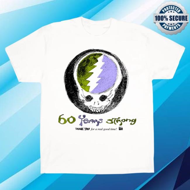 Official Online Ceramics 60 Years Strong White Tshirt Official Online Ceramics 60 Years Strong White Shirts