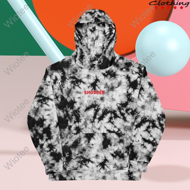 Official Amc Tv Shop Shudder Logo All Over Print Tie Dye Sweater 3D Aop