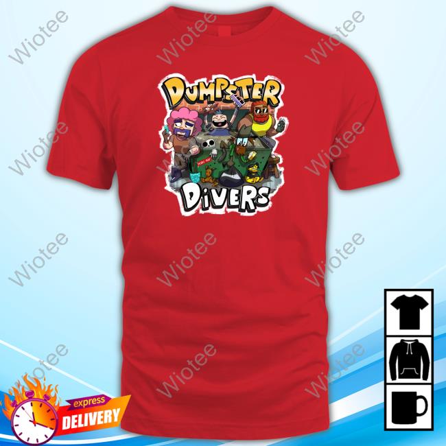 Neebs Gaming Dumpster Divers T-Shirt