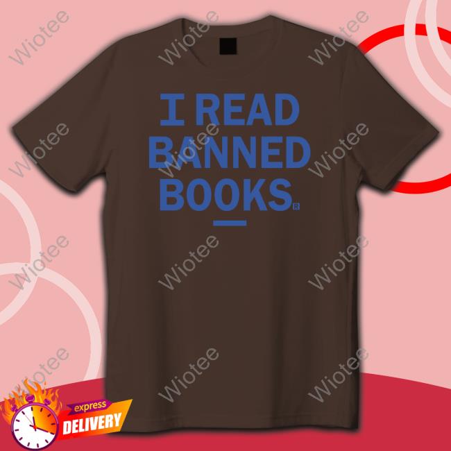 Official Ray Gun Shop I Read Banned Books Shirt I Read Banned Books Shirt