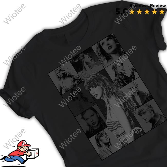Official Taylor Swift The Eras Tour Black T-Shirt