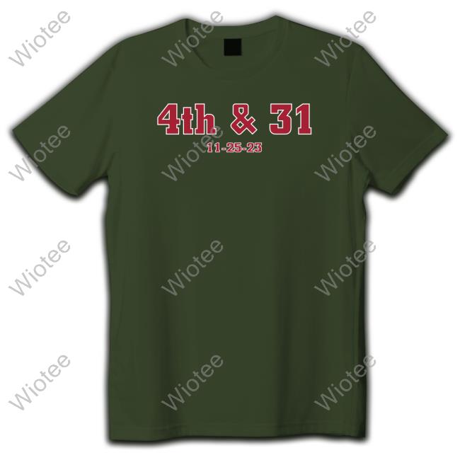 Official Barstoolsports Store 4Th & 31 Roll Tide T Shirts
