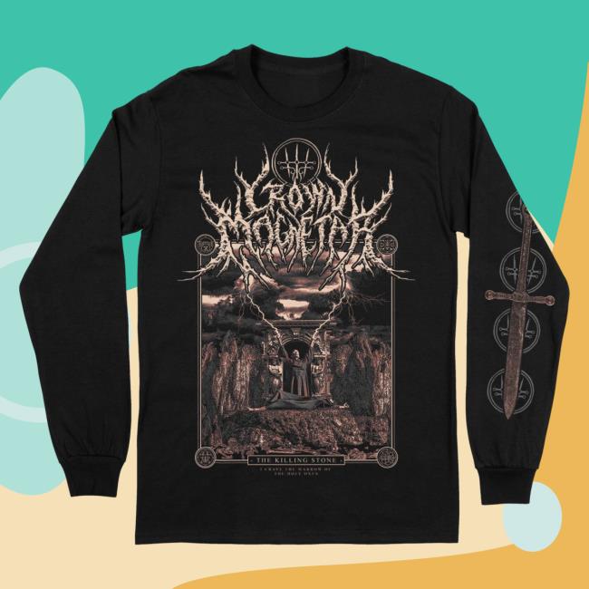 Official Indie Merch Store Shop Crown Magnetar "Killing Stone" Long Sleeve Tee Shirt IndieMerchStore