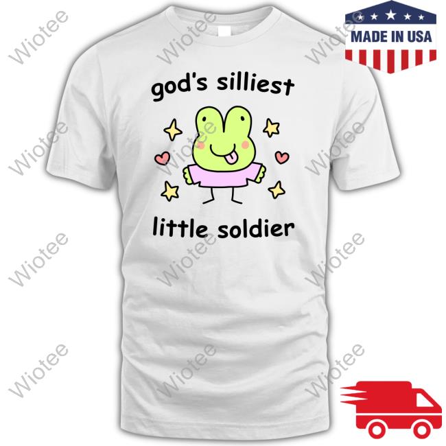 Official God's Silliest Little Soldier Tee