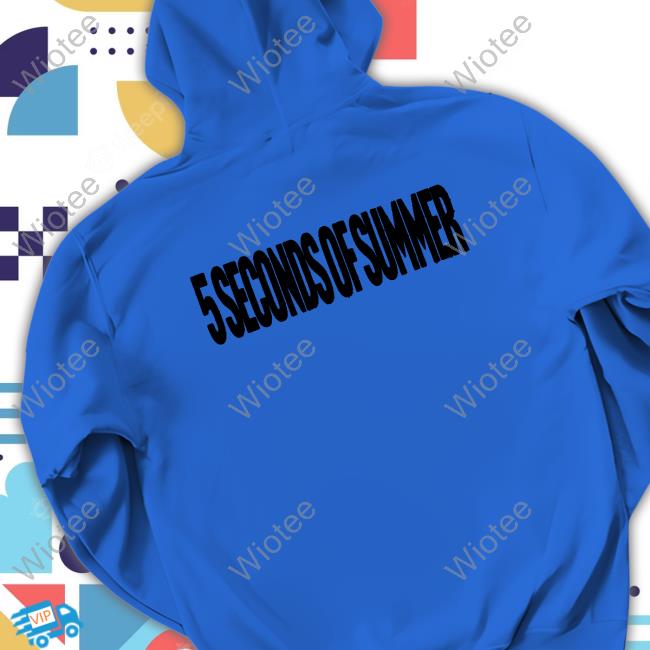 5 Seconds Of Summer Holiday Range Merch Star T-Shirt 5 Seconds Of Summer Holiday Range Merch Star T Shirt