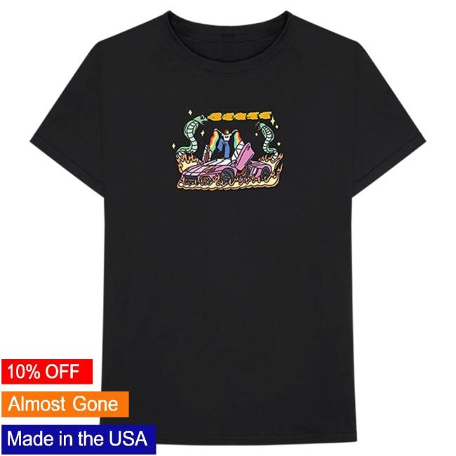 Official Benee Merch Store Shop Benee Black Car T Shirt