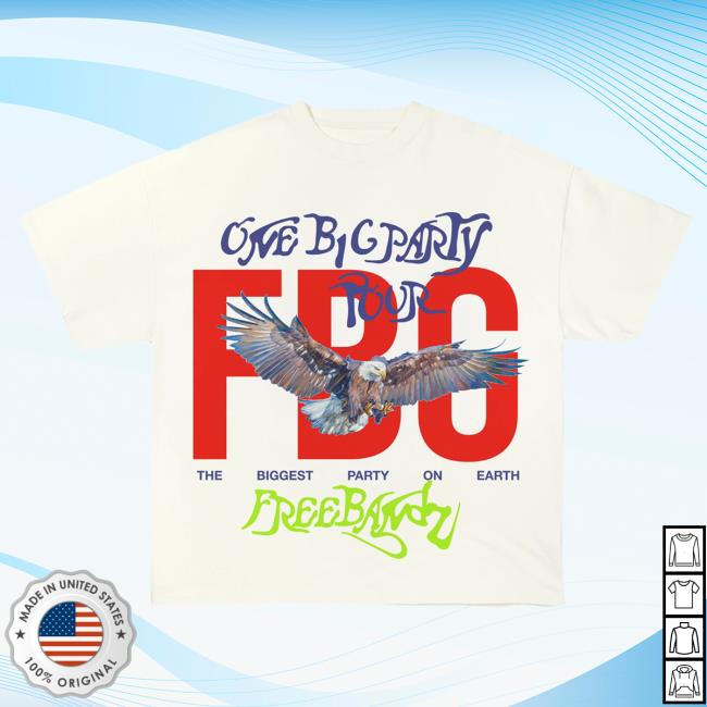 Official Freebandz Merch Store Future One Big Party Fbg Eagle Shirts
