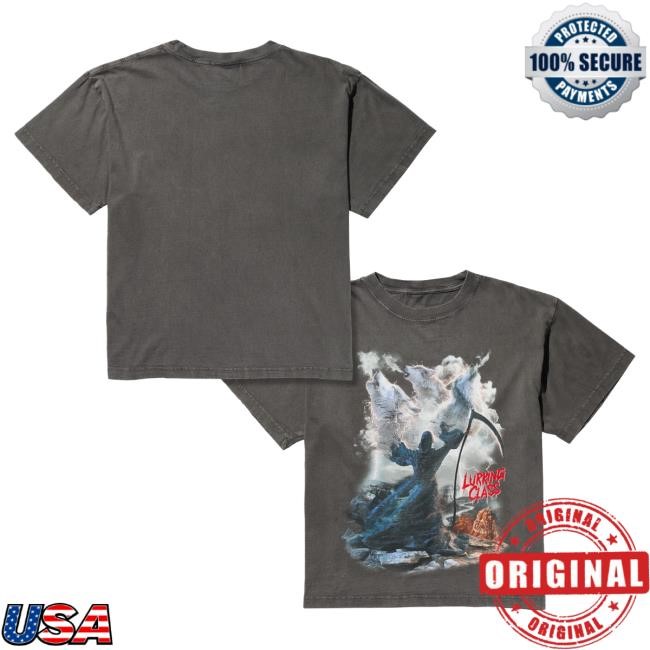Official Lurking Class Merch Store Lurking Class Wolves Tee - Grey LurkingClass