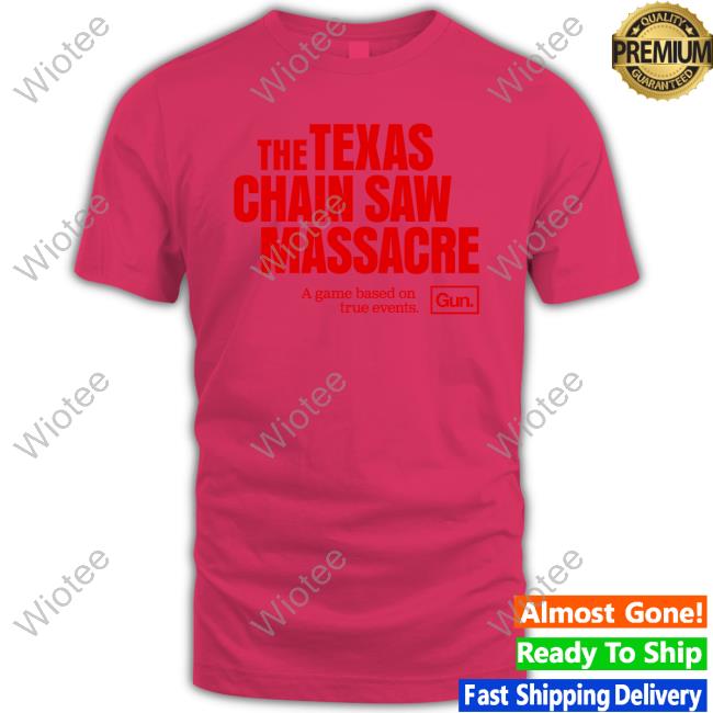 Texas Chain Saw Limited Edition Crewneck Sweatshirt Texas Chain Saw Massacre Long Sleeve T-Shirt
