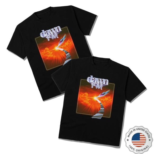 Dawn Fm Cover Tee - The Weeknd Official Merch Dawn Fm Cover Tee - The Weeknd Official Merch