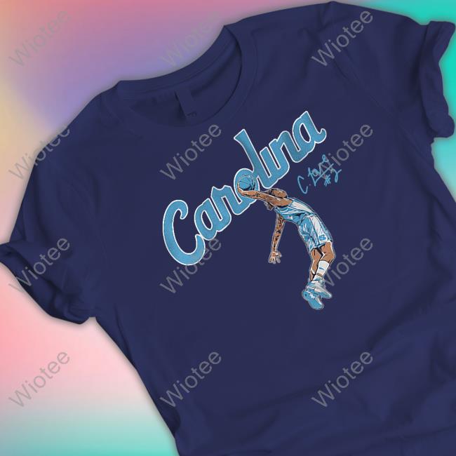 Unc Basketball Carolina Caleb Love Dunk Shirt Breakingt Merch