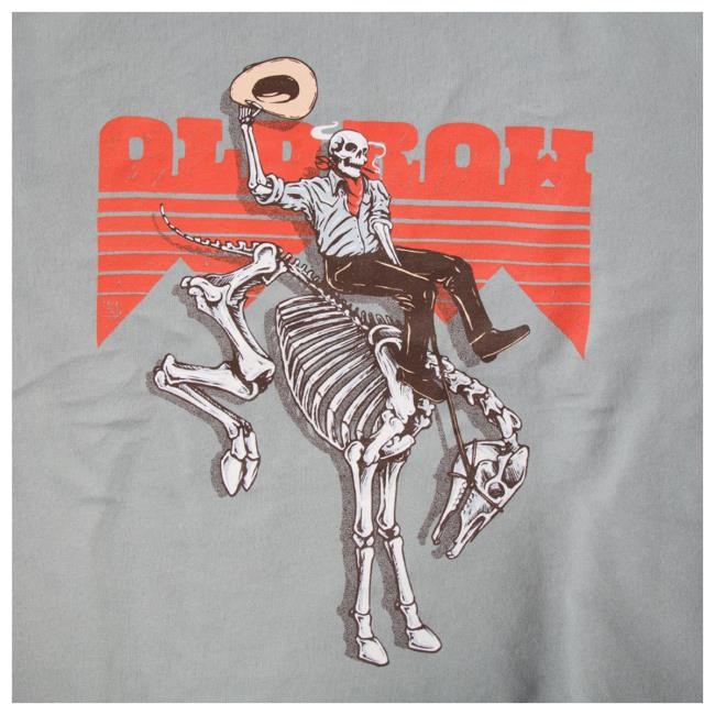 Oldrow The Cowboy Killer Pigment Dyed Premium Long Sleeve Hoodie