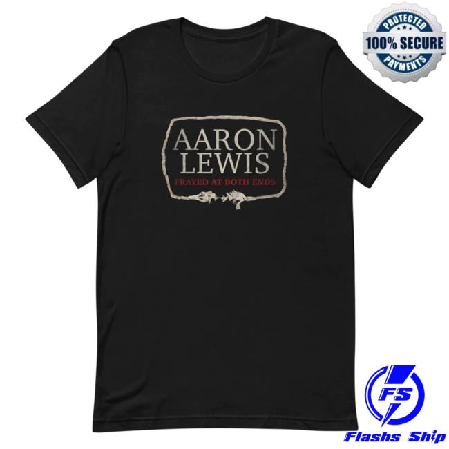 Official Aaron Lewis Merch Store Aaron Lewis Frayed At Both Ends Black Shirt Aaron Lewis Apparel Clothing Shop