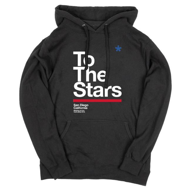 Official To The Stars Store Clothing Shop Store Package Sweatshirt Black