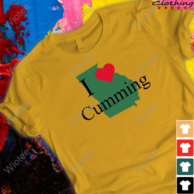 I Heart Cumming Georgia Long Sleeve Shirt