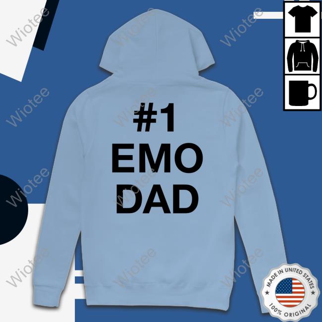#1 Emo Dad T-Shirt Official #1 Emo Dad T Shirt